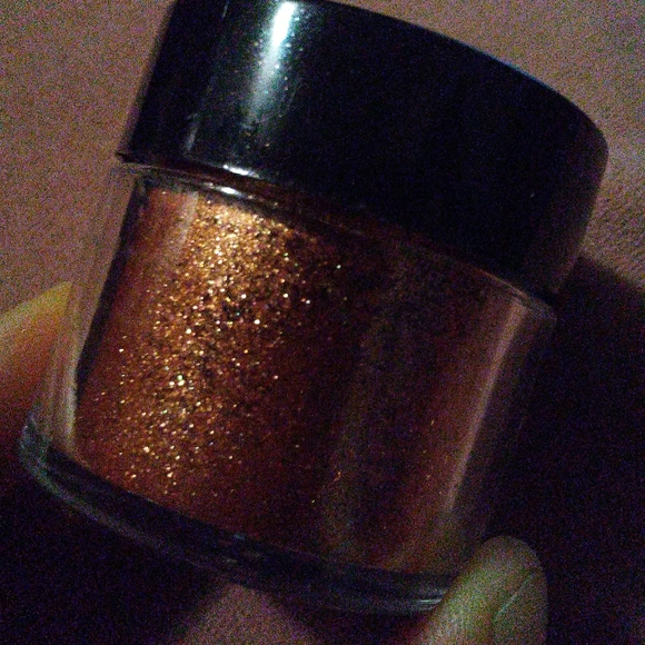 Ecru Copper Loose Eyeshadow Powder Cosmetic Grade Mica DIY Nail Art Lip Pigment - Picture 2 of 2